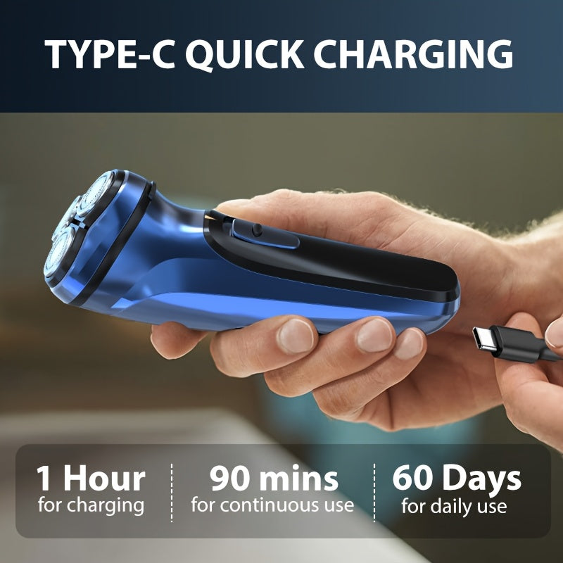 Sejoy Electric Razor Shavers for Men, with Pop-Up Trimmer, 1 Hour Fast Charging, 3D Floating Head, LCD The Best Gift for The One You Love Most Valentine'S Day Father'S Day Gifts