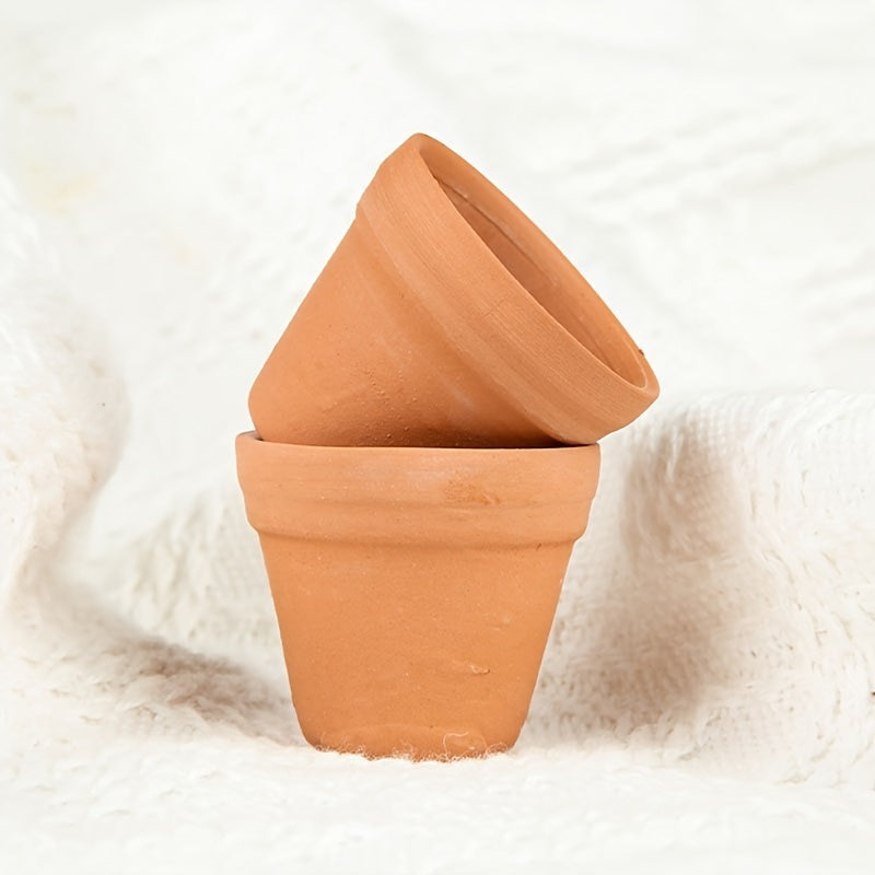 Terracotta Pots Flower Pot with Drainage Hole 30pcs 2.56inch Clay Pots for Plants Succulent Indoor Outdoor DIY Crafts Wedding Favor