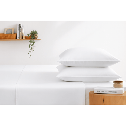 4pcs Bed Sheet Set - Ultra Soft - Super Cooling & Soft Bed Sheets - Fitted Sheet Deep Pocket Up to 35cm - Hotel-Quality Bedding Sheets Set - GREAT GIFTS