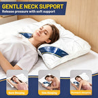 66 Cm Polyester Washable Bed Pillow Set - bedroom and guest-room – product detail angle