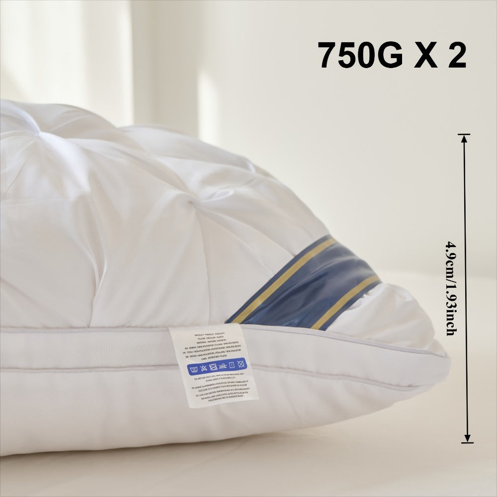 66 Cm Polyester Washable Bed Pillow Set - bedroom and guest-room – additional product view 13