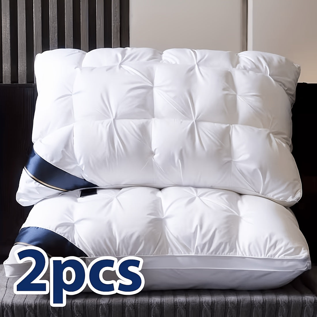 Washable Bed Pillow Set main product view for Australian shoppers