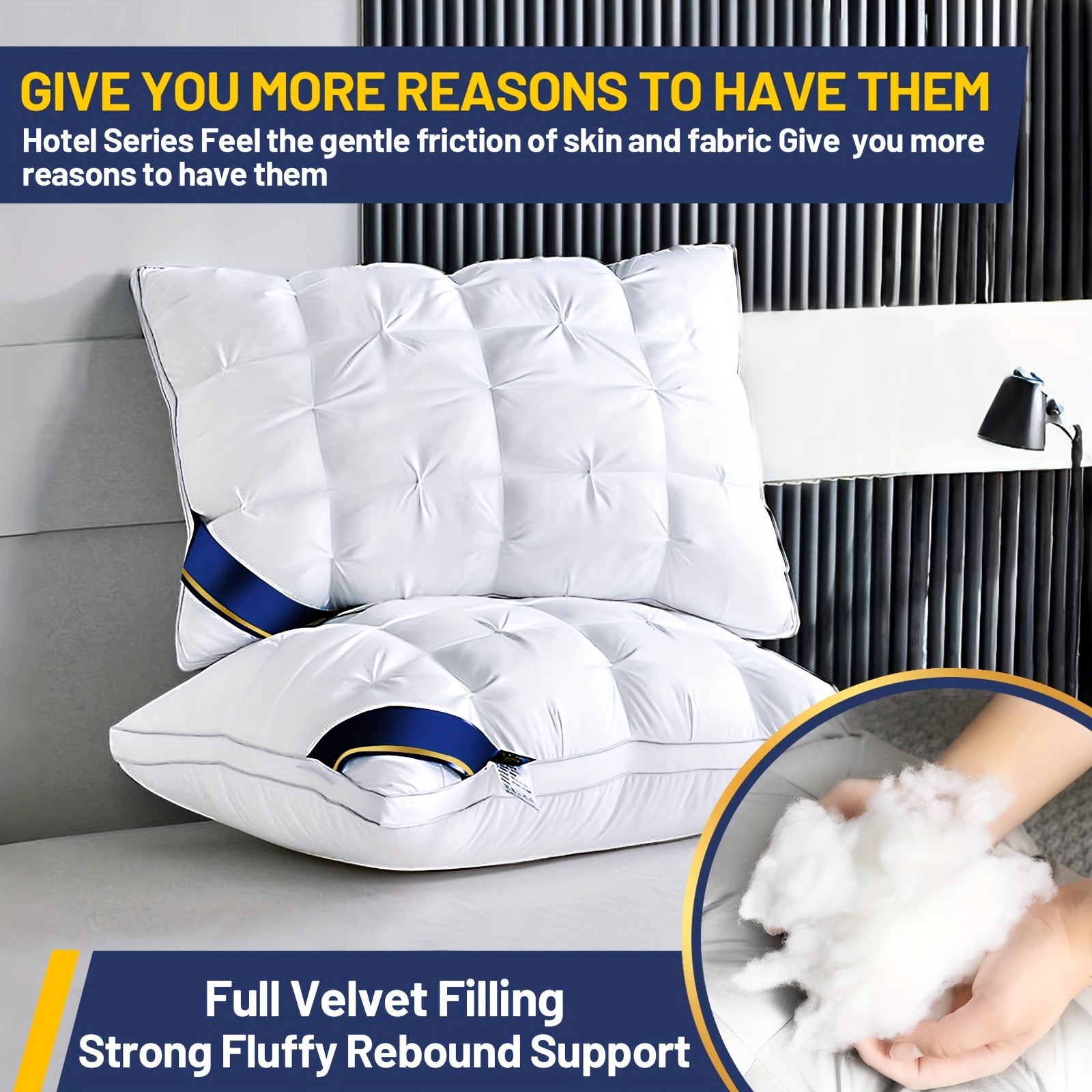 Washable Bed Pillow Set detail view 15 for Australian shoppers