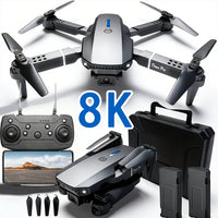 Black 8k Max Drone+2 Batteries