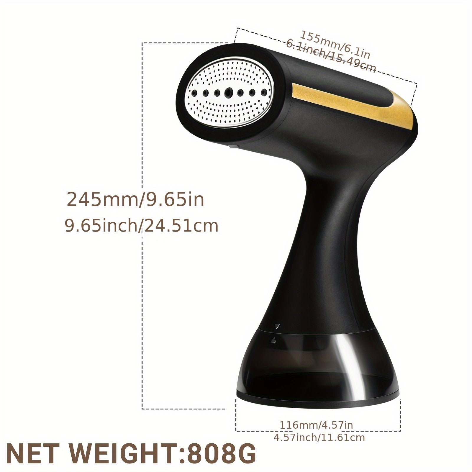 1700W Electric Steam | Fast Heat Pump Steam Remover, Wrinkle Removal, 220V-240V, Australian Gauge, Steam Iron For Clothes, Steamer For Clothes, Garment Steamer, Clothes Steamer, HandHeld Steamer