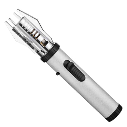 Windproof Lighter, Gas Lighter, Long Lighter, Jetflame Lighters, Kitchen Blowtorch, Fireplace Lighter (Butane Free) (Black), Without Battery