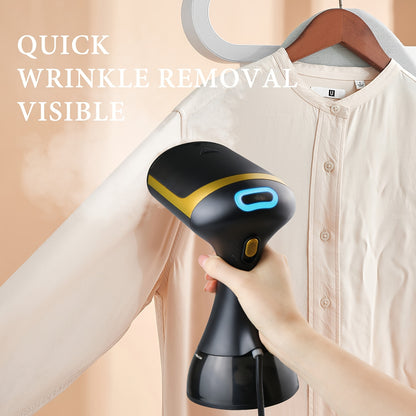 1700W Handheld Garment Steamer, Fast Heating And Wrinkle Removal, 335Ml, Compact And Portable, Suitable for All Fabrics, Ideal for Home And Travel
