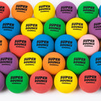 6cm High-Bounce Handball - schoolyard, indoor and outdoor games – product detail angle
