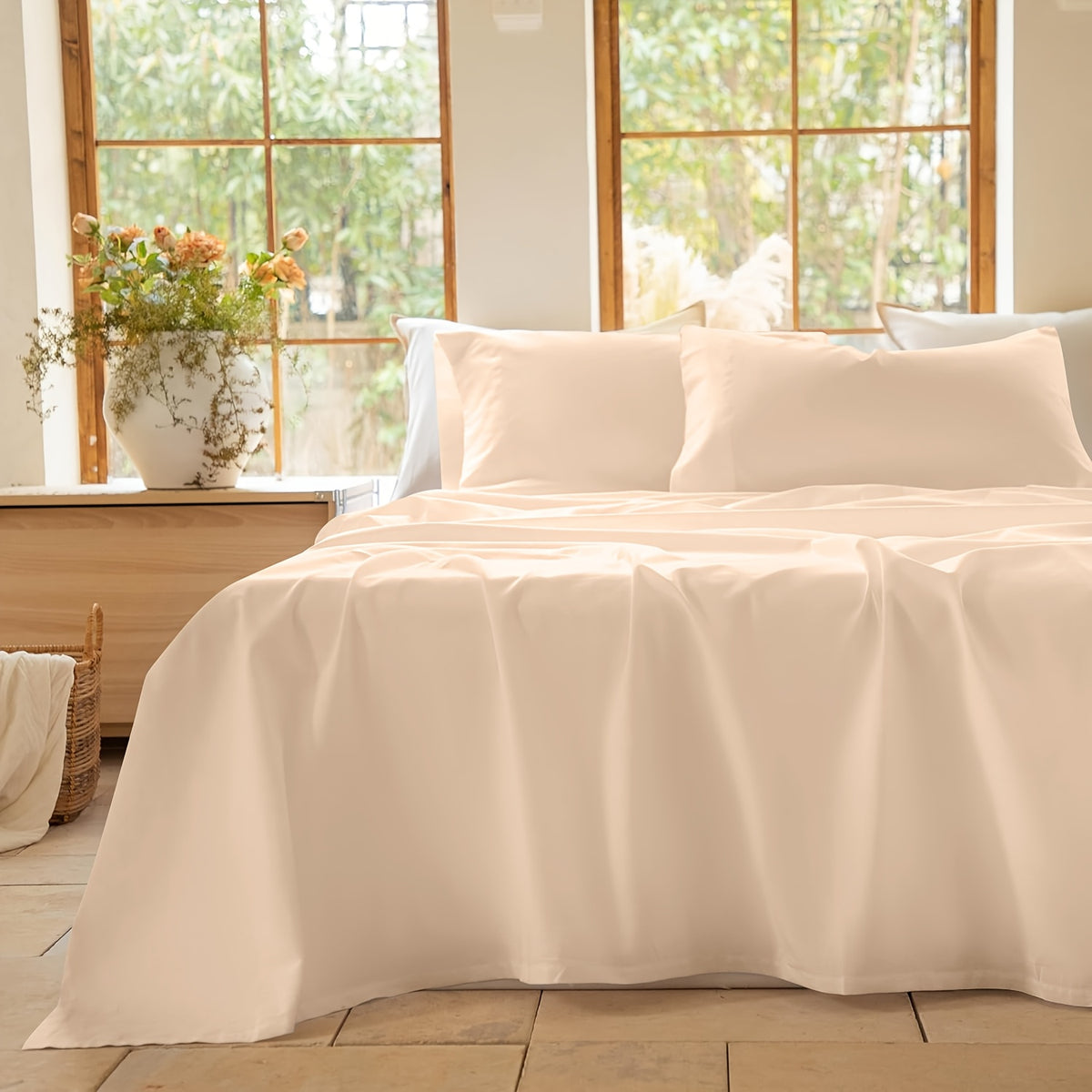 Cotton Blend Pillowcase Set – Breathable Bedding – additional product view 35