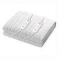 Giselle Bedding Electric Blanket for Bed 3 Heat Settings Within 45-55°C Dual Controller Heated Underblanket Machine Washable