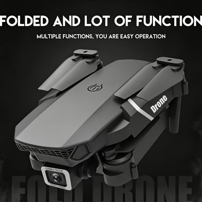 2026 NEW PRO MAX Foldable Drone with Dual Camera and 2 Batteries, 90° Adjustable Dual Cameras | One-Key Takeoff/Landing, Altitude Hold, 360° Stunt Roll, Beginner-Level Foldable RC; Wi-Fi Control, High-Definition Video Resolution, USB Charging