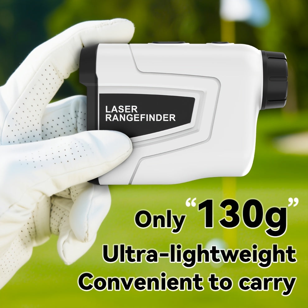 1097.28meter 6X Magnification Laser Golf RangeFinder for Golf Accurate Slope Switch Pulse Vibration Target Lock Trajectory Compensation Continuous Measurement Angle Measurement Lithium Battery Type-C Rechargeable Battery