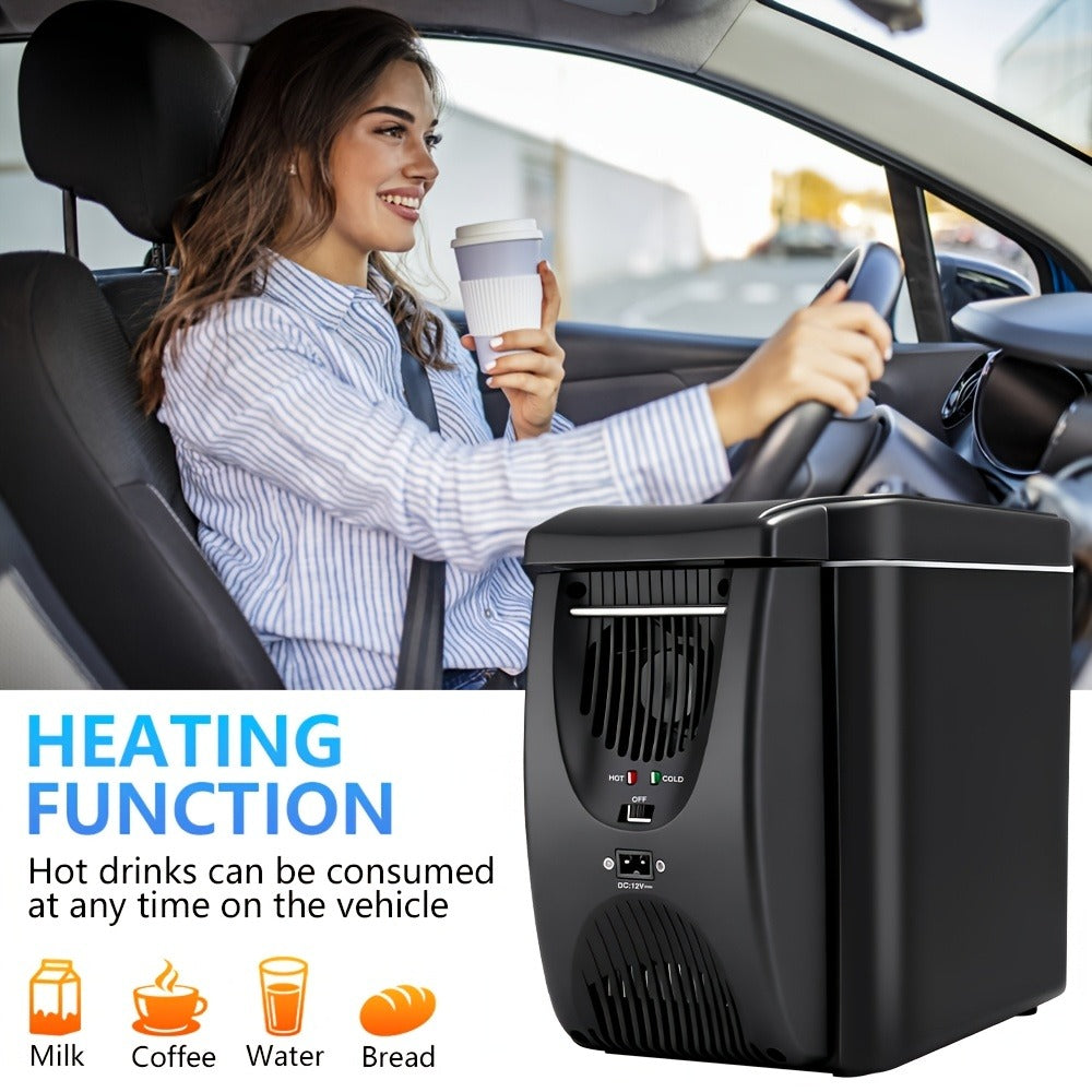 6L Portable Car Fridge - road trips, camping and daily driving – product detail angle