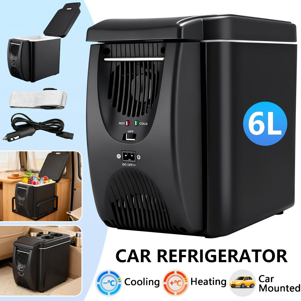 6L Portable Car Fridge - road trips, camping and daily driving – close-up product details
