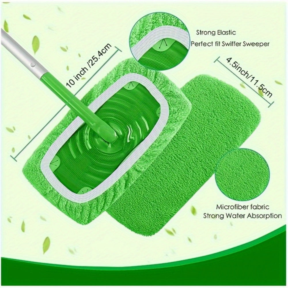 Washable Reusable Mop Pad Set detail view 5 for Australian shoppers