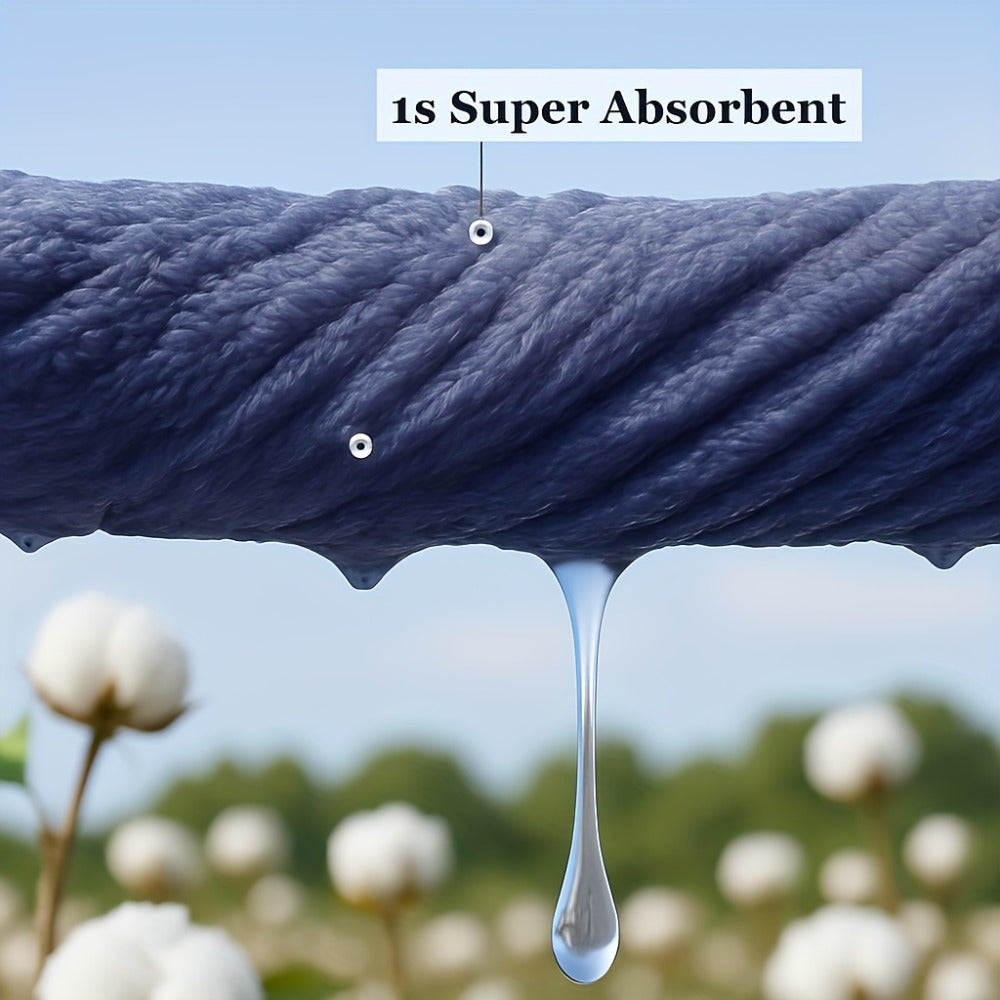 7-Piece Machine Washable Cotton Bath Towel Set product detail 6