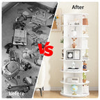 7-Tier Rotating Shoe Rack – Space-Saving Entryway Storage – additional product view