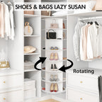 7-Tier Rotating Shoe Rack – Space-Saving Entryway Storage – alternate product view