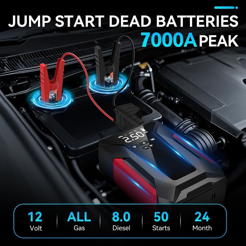 7000A 150PSI Portable Car Jump Starter product detail 7