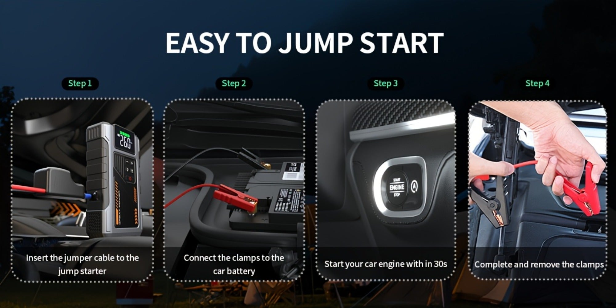 7000A Portable Car Jump Starter product detail 14