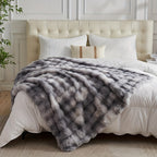 Faux Fur Throw Blanket product detail 3