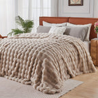 Faux Fur Throw Blanket product detail 5