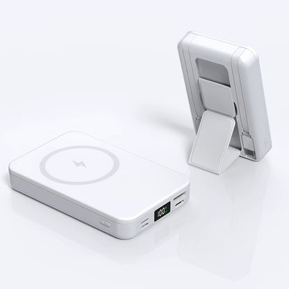 10000mAh Magnetic Power Bank, PD22.5W Fast Charging, Suitable For Various Devices, With LED Digital Display, Suitable For Work, Going Out, Portable Outdoor Backup Power Supply, Compatible With Mobile Phones, Watches, Headphones, Easter Gifts