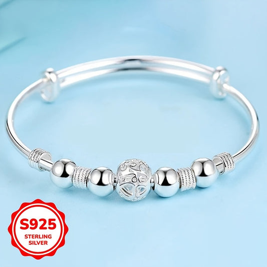 Stylish 925 Sterling Silver Bracelet - Great for Daily Use And Special Events, Perfect Presents for Birthdays, Weddings, New Year'S, Valentine'S Day, 5G