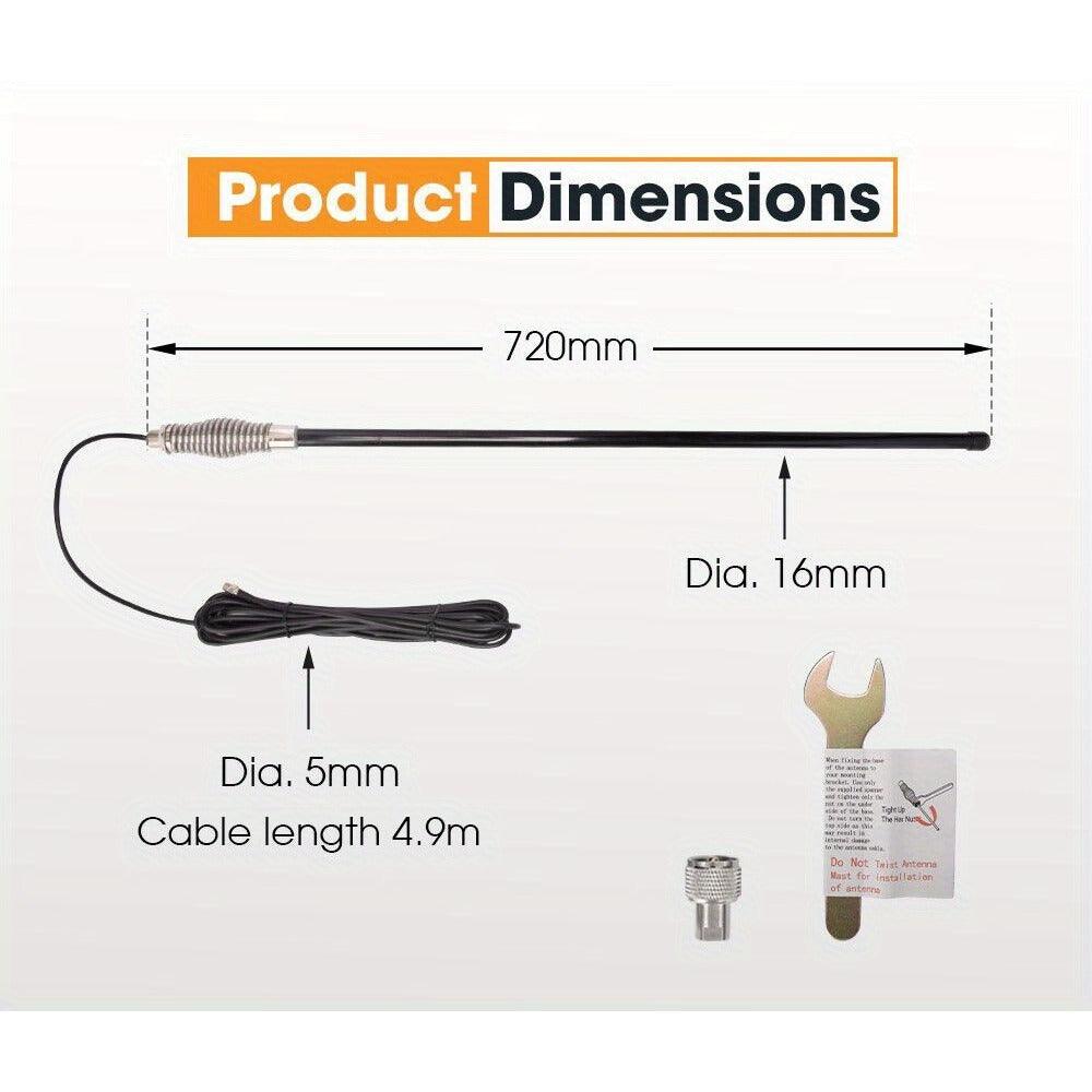 5dB Fibreglass UHF CB Antenna detail view 2 for Australian shoppers