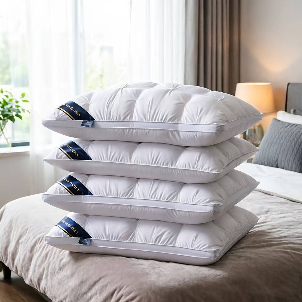 Luxury Hotel Quality Pillow, 48.26X73.66 cm - Sleep Pillow, High Quality Soft Down Alternative Filling, Suitable for Back, Abdomen Or Side Sleeper Sleepers, And Pregnant Women