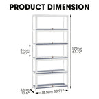 5-Tier White Collectable Display Case product detail 14