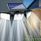 74 LED Solar Street Light – IP55 & 3 Modes & Home Exterior – alternate product view
