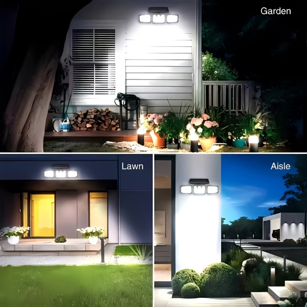 74 LED Solar Street Light – IP55 & 3 Modes & Home Exterior – additional product view 10