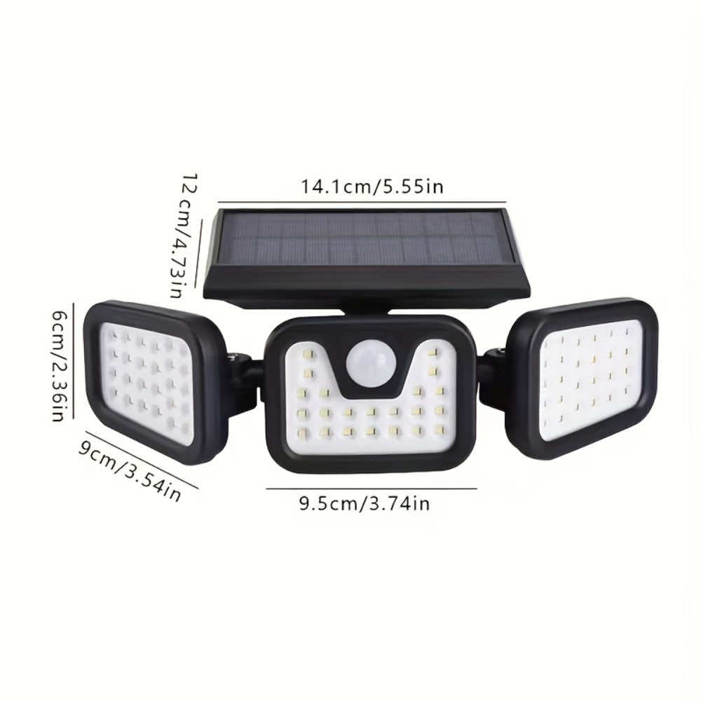74 LED Solar Street Light – IP55 & 3 Modes & Home Exterior – additional product view 12