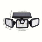 74 LED Solar Street Light – IP55 & 3 Modes & Home Exterior – additional product view 12