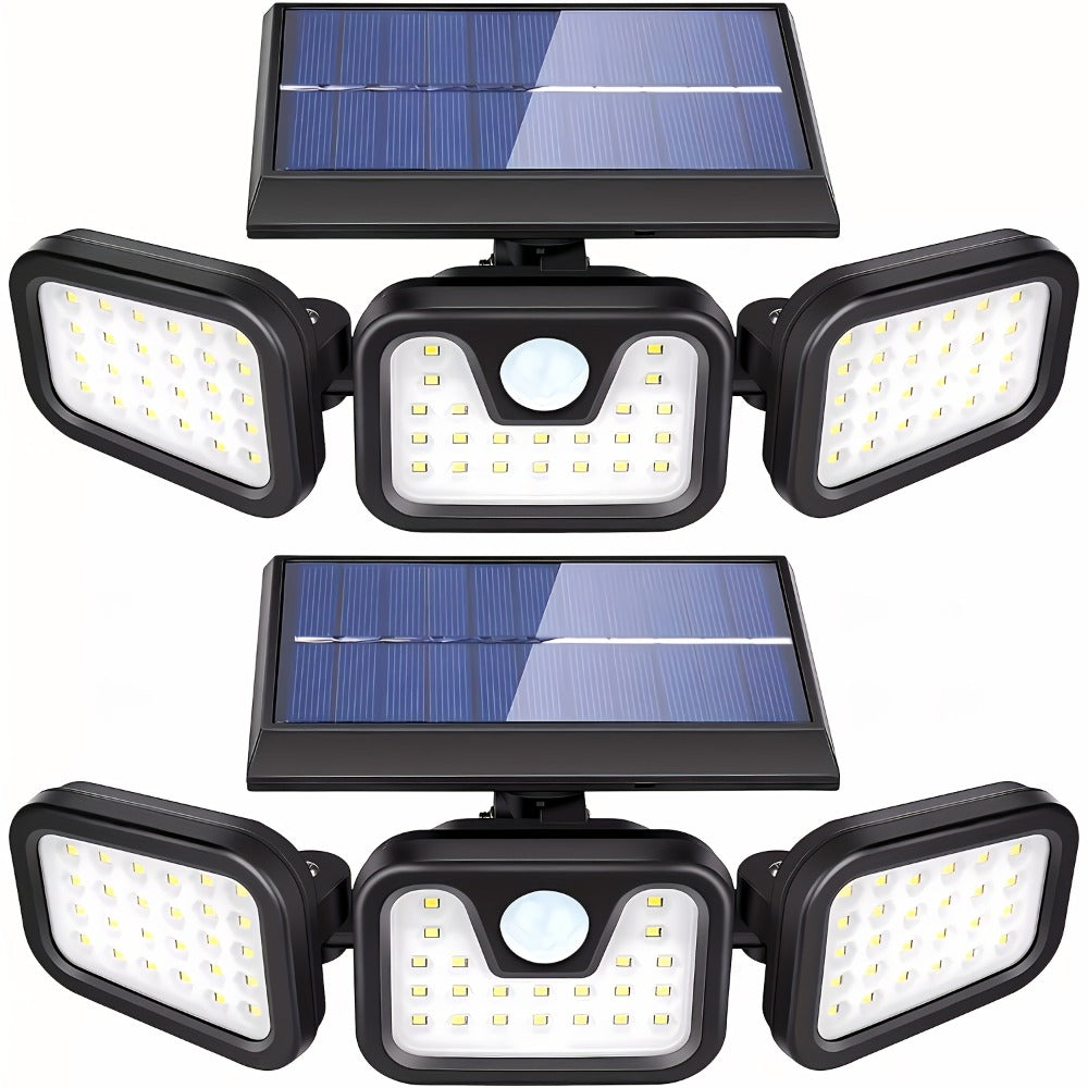 74 LED Solar Street Light – IP55 & 3 Modes & Home Exterior – feature reference