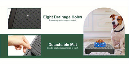 Heavy-Duty Adjustable Non-Slip Stepping Stool - Portable, Sturdy Polypropylene with Anti-Slip Rubber Mat, Ideal for Cars, Beds, Doors, Stairs & Bathrooms - Indoor/ Outdoor Use, Easy Storage, Mobility Aids, Daily Necessities