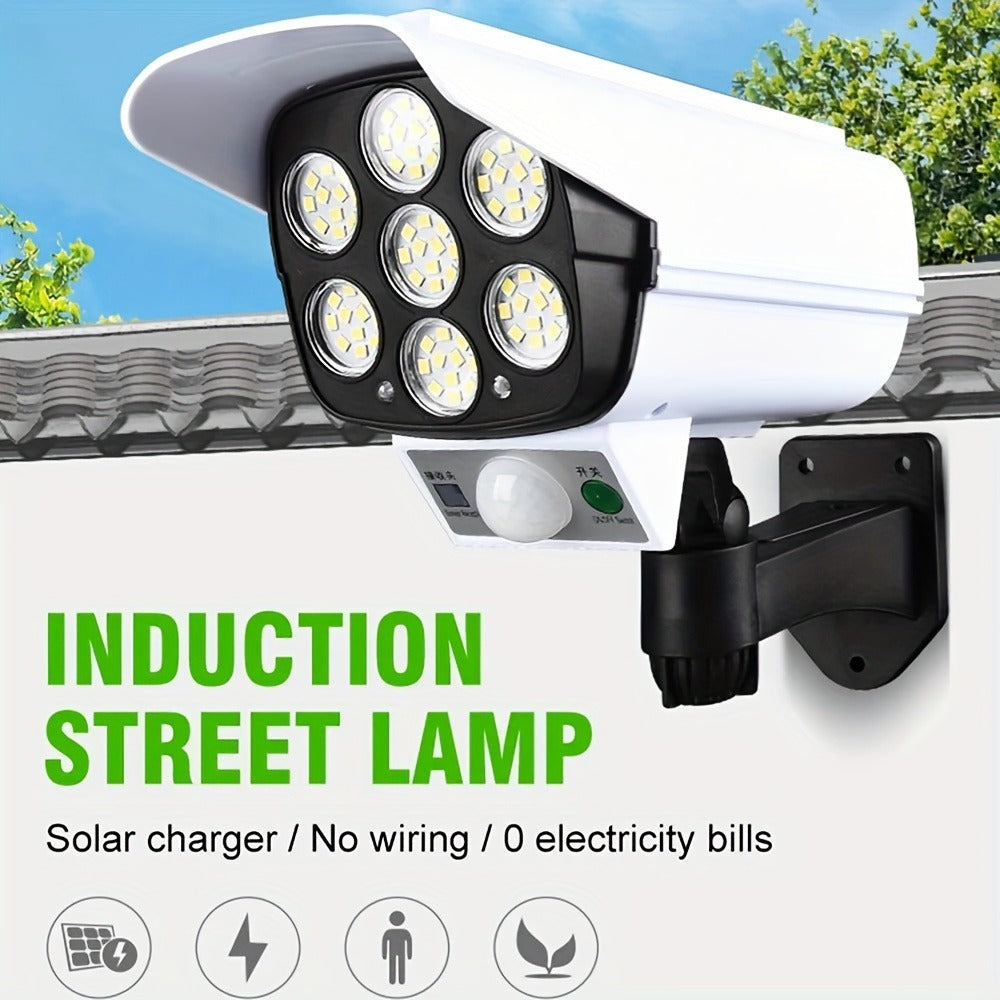 Solar Motion Sensor Street Light for the stated outdoor use