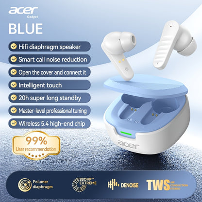 Acer OHR503 Mini Sport Wireless Earbuds - Wireless Stereo, In-Ear Noise-Canceling, Extra Long Battery Life, Universal Fit for Men And Women, Latest Model