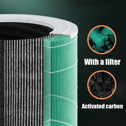 Portable Negative Ion Air Purifier with Filter / Equipped with HEPA Filter Screen / USB Charging Cable / Removes Odors And Dust / Air Purifier Air Volume 51-150 Cubic Meters Per Hour / Durable Plastic / High-Quality Filter Element