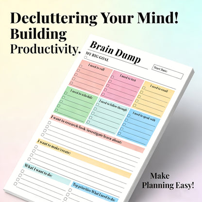 Two A5 Minimalist High-End Notebooks, 50 Pages Each, Designed for Productivity Ning, Daily Task Management, And Efficient Organization of To-Do Lists. They Help in Decluttering Thoughts, Enhancing Focus, Managing Time, And Improving Efficiency