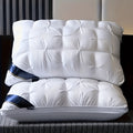 2pcs Luxury 5-Star Hotel Quality Pillows, Made Of Hypoallergenic Polyester Fabric, Core for All Seasons, White And Has A Proper Height, Non-Collapse High Pillow, Christmas Gifts for Women Men Mom Dad Elderly