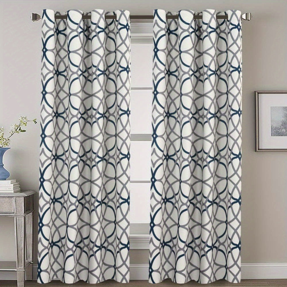 Modern Brown Blackout Curtain Set product detail 42
