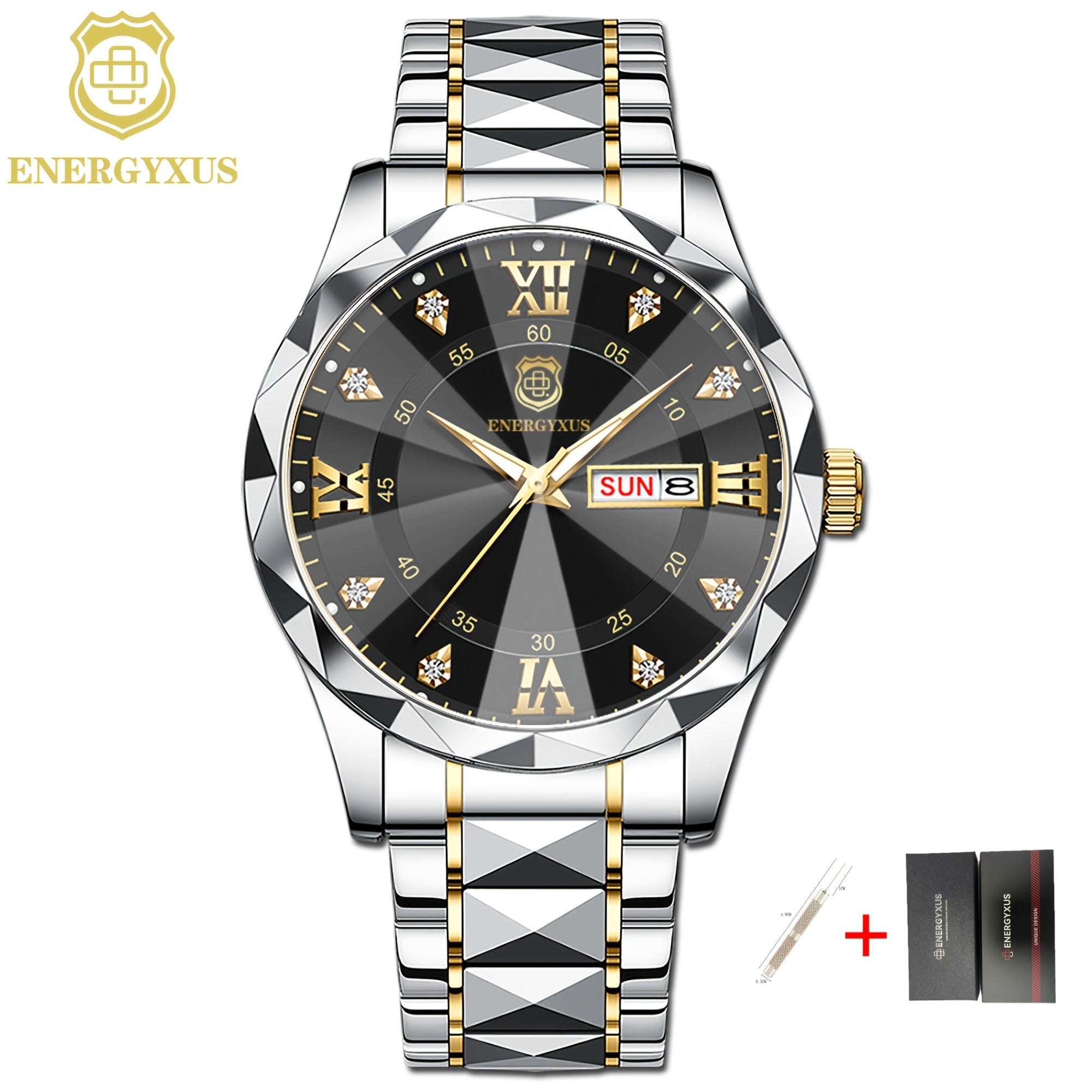 Couple Watches Fashion Valentine's Day Gift Stainless Steel Watch Men Women Watch