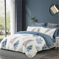 AU Standard Size All Sizes Bed Cotton Quilt/Duvet/Doona Cover Set-Ocean Leaves