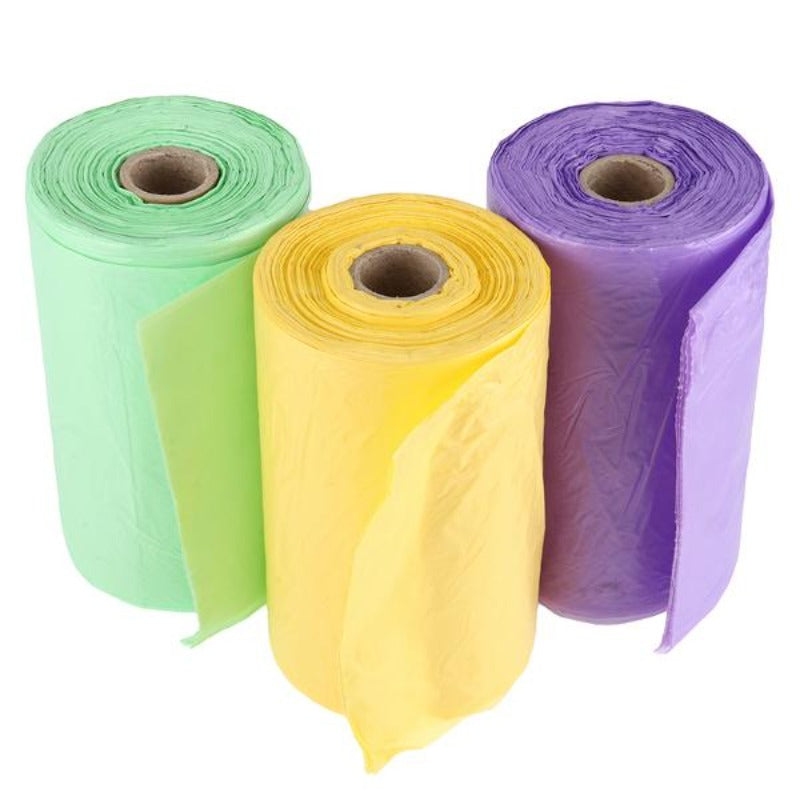 one roll 96pcs Large Scented Bin Liner Kitchen Tidy Garbage Bag with Handle 35L 58cm x 71cm - Scented: Lavender or Lemon or Lime