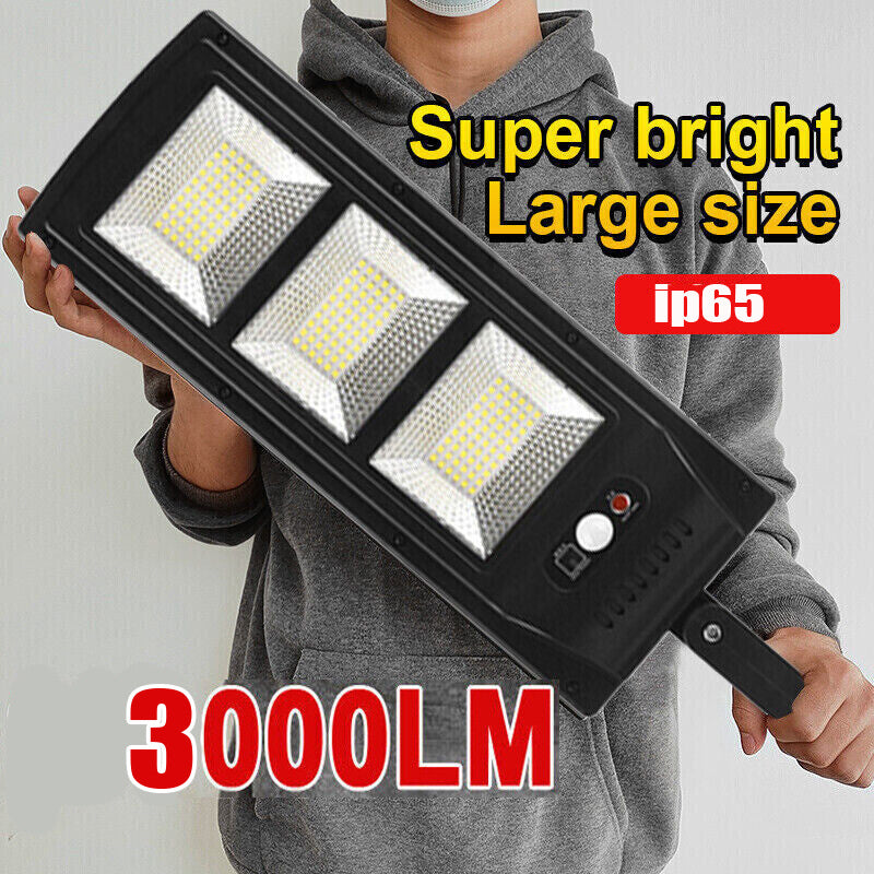 180 LED Solar Street Light Outdoor, Solar Motion Sensor & Wide-Angle Floodlight,, Foldable Pole for Commercial/Residential Use - Driveway, Parking Lot, Courtyard, Solar Flood Light, Solar Wall Light, Out Door Solor Light, Spotlight