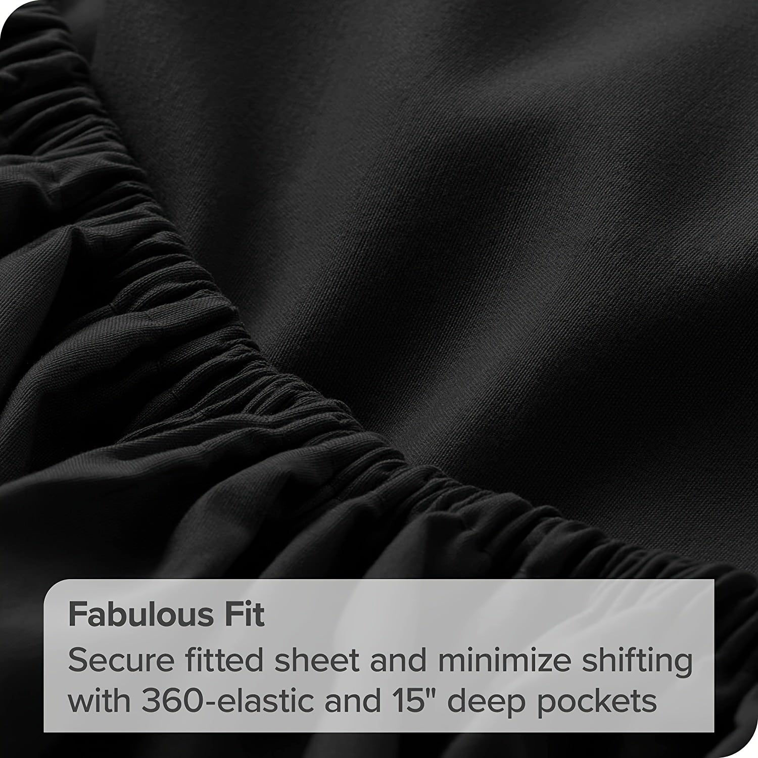 Luxury Fitted Sheet with 2000 Thread Count, Designed for Hotel Quality. This Ultra-Soft, Breathable, And Cooling Bed Sheet Fits Perfectly with 36Cm Deep Pockets And Is. Available in Sizes for King, Queen, Double, And Single Beds