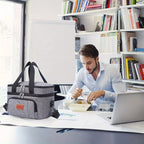 8.5L Insulated Lunch Bag – EVA Cooler Tote for Work & Picnics – additional product view 9