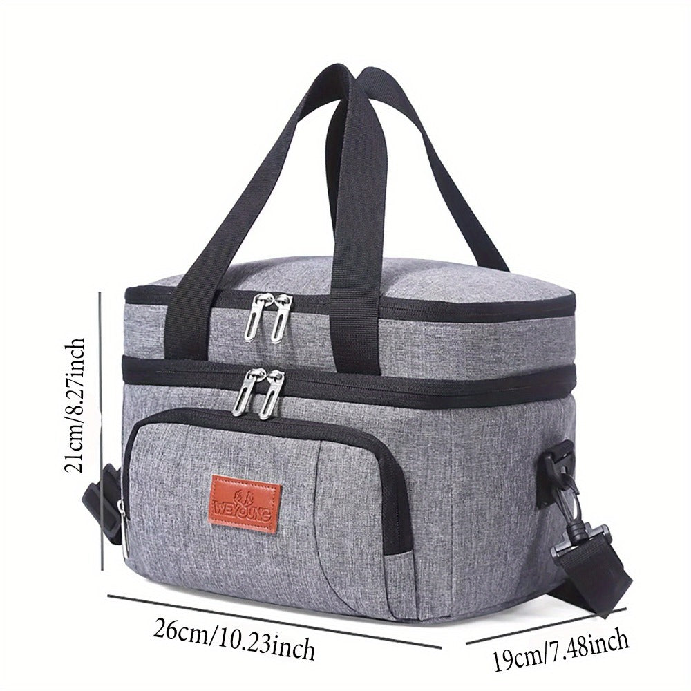 8.5L Insulated Lunch Bag – EVA Cooler Tote for Work & Picnics – feature reference
